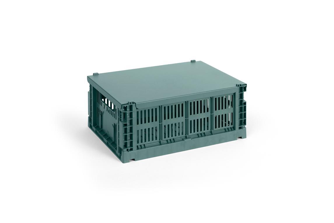 Colour Crate Metal låg - Dark green